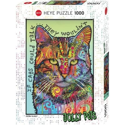 Puzzle 1000 pcs Jolly Pets, If Cats Could Talk