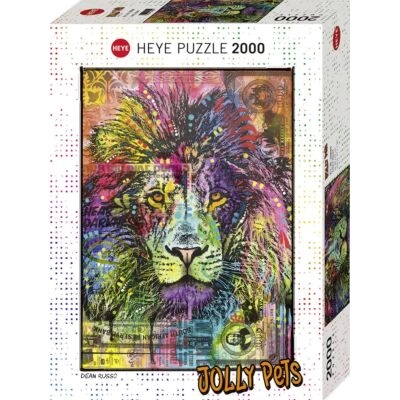 Puzzle 2000 Pcs Jolly Pets, Lions Heart