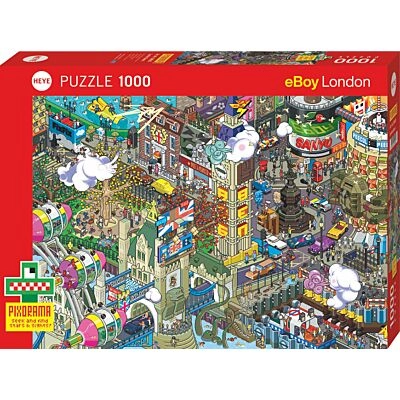 Puzzle 1000 Pcs eBoy, London Quest