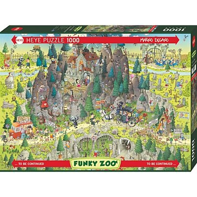 Puzzle 1000 Pcs Degano, Zoo Transylvanian Habitat