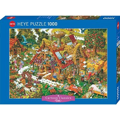 Puzzle 1000 Pcs Classic Ryba, Funny Farm