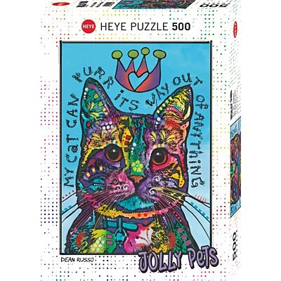 Puzzle 500 Pcs Jolly Pets My Cat Can Purr, HY29964