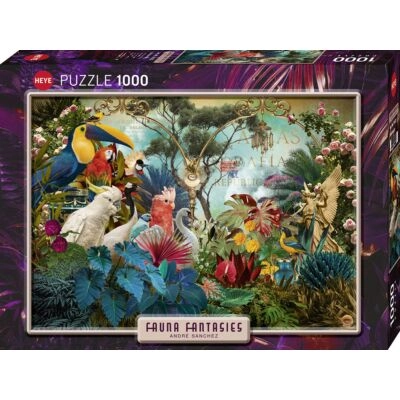 Puzzle 1000 Pcs Fauna Fantasies, Birdiversity