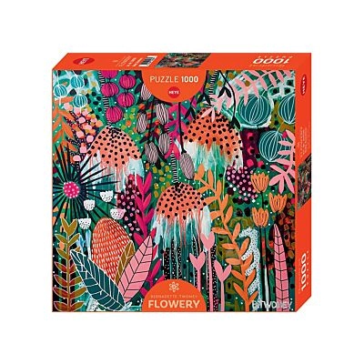 Puzzle 1000 Pcs Flowery, Ruby Sunshine