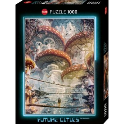 Puzzle 1000 Pcs Future Cities, Shroomland