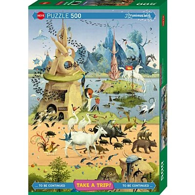 Puzzle 500 Pcs Take a Trip! With Hieronymus Bosch
