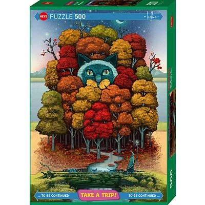 Puzzle 500 Pcs Take a Trip! With Andy Kehoe