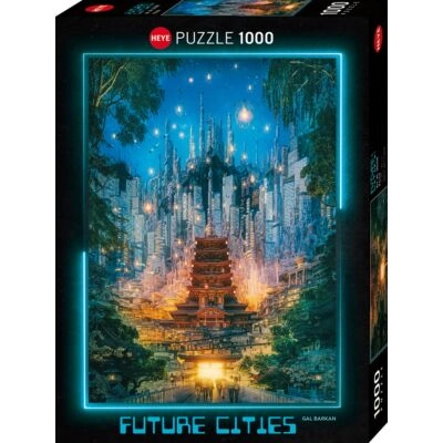 Puzzle 1000 Pcs Future Cities, Cities Portal, HY30106