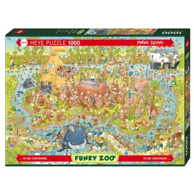Puzzle 1000 Pcs Degano Zoo Australian Habitat, HY29870