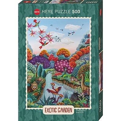 Puzzle 500 Pcs Exotic Garden Plant Paradise, HY29956