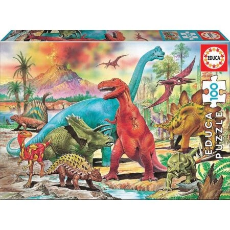 Puzzle 100 Pcs Dinossauros