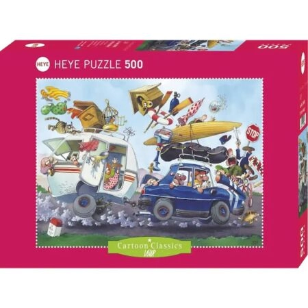 Puzzle 500 Pcs Classic Loup Off On