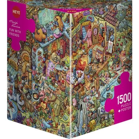 Puzzle 1500 Pcs Tiurina, Fun With Friends