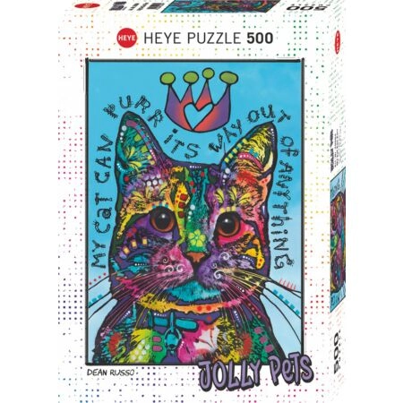 Puzzle 500 Pcs Jolly Pets My Cat Can Purr, HY29964