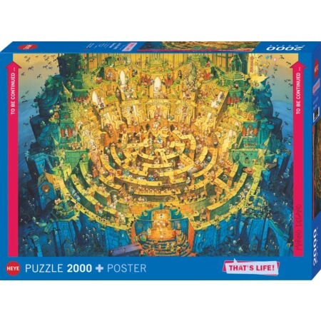 Puzzle 2000 Pcs Degano That is Life, Deep Down