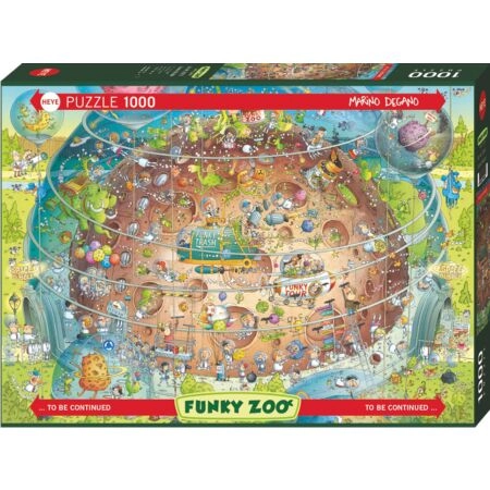 Puzzle 1000 Pcs Degano Zoo, Cosmic Habitat