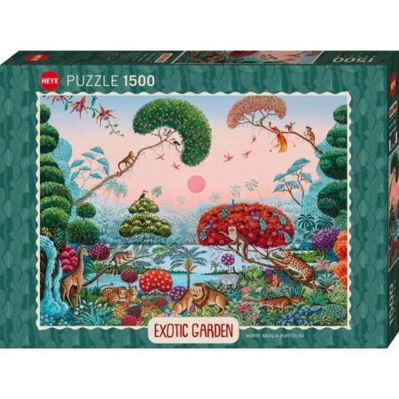 Puzzle 1500 Pcs Exotic Garden, Jungle Paradise