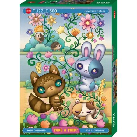 Puzzle 500 Pcs Take a Trip! With Jeremiah Ketner