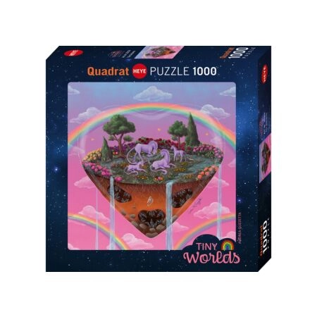 Puzzle 1000 pcs Tiny Worlds, The Unicorns