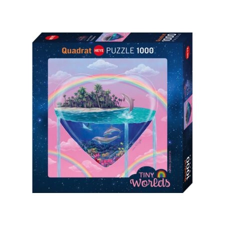 Puzzle 1000 pcs Tiny Worlds, The Dolphins