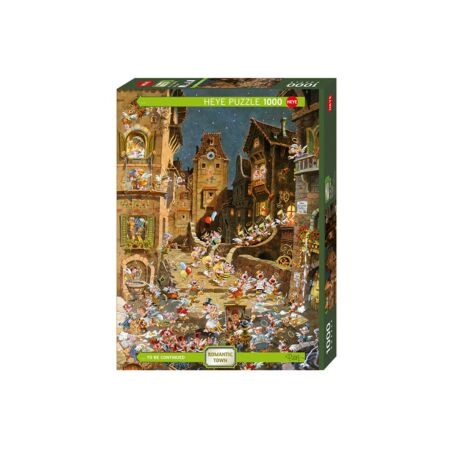 Puzzle 1000 Pcs Ryba Town By Night