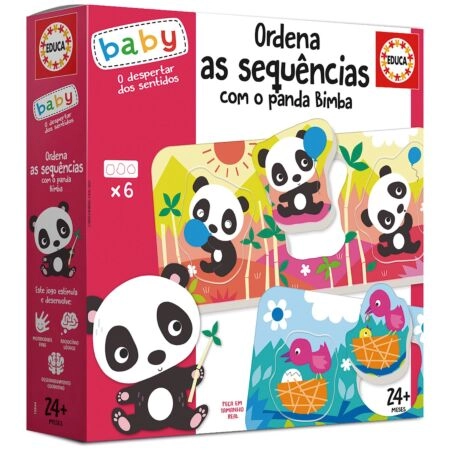 Ordena as Sequências com o panda Bimba