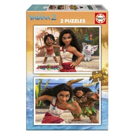 Puzzle 2x100 Pcs Vaiana 2