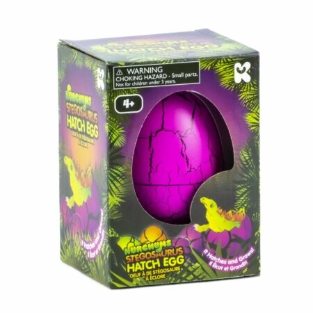 Large Stegosaurus Hatching Egg