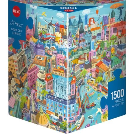 Puzzle 1500 Pcs Vidak, Good Old Europe