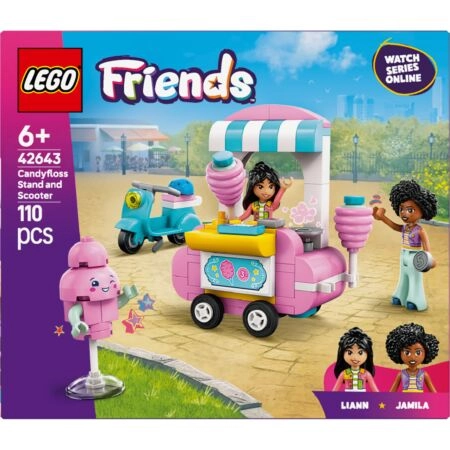 LEGO FRIENDS Barraquinha de Algodão-doce e Scooter 42643