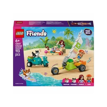 LEGO FRIENDS Cães Surfistas e Aventura de Vespa 42641
