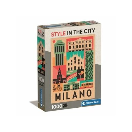 Puzzle 1000 Pcs Style in The City Milan