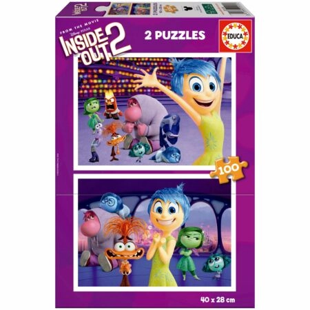 Puzzle 2x100 Pcs Inside Out 2