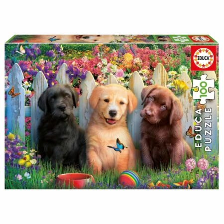 Puzzle 100 Pcs Perritos