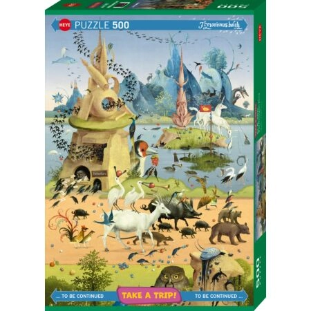 Puzzle 500 Pcs Take a Trip! With Hieronymus Bosch
