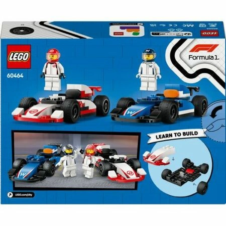 LEGO CITY Carros de Corrida F1® Williams Racing e Haas 60464