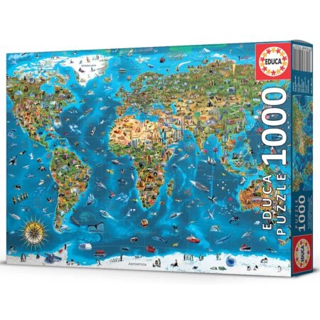 Puzzle 1000 Pcs Maravilhas do Mundo