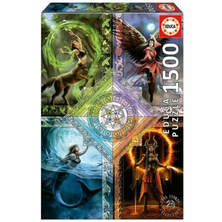 Puzzle 1500 Pcs Elemental Magic Chart