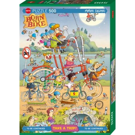 Puzzle 500 Pcs Take a Trip! With Marino Degano