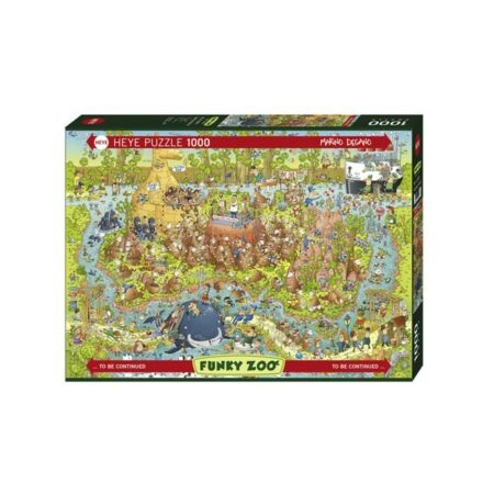 Puzzle 1000 Pcs Degano Zoo Australian Habitat