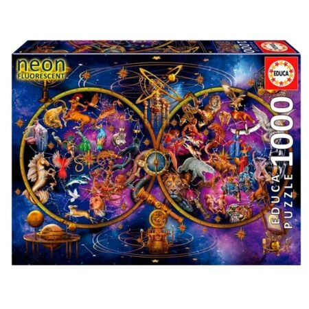 Puzzle 1000 Pcs Constelações "Neon" FSC