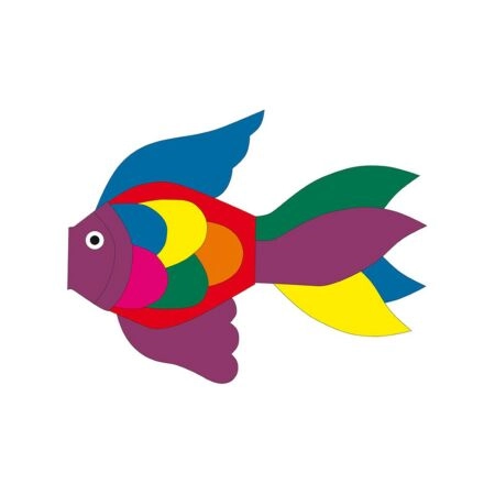Tropical Fish Windstock - Azul 100 cm