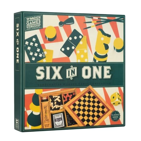 Wodden Games Six In One Compendium