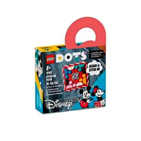 LEGO DOTS Adorno Decorativo Mickey & Minnie Mouse 41963