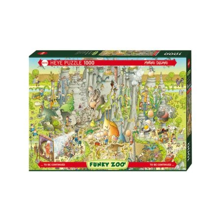 Puzzle 1000 Pcs Degano, Jurassic Habitat