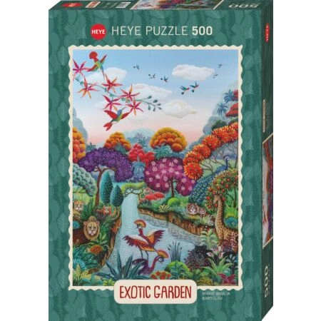 Puzzle 500 Pcs Exotic Garden Plant Paradise, HY29956