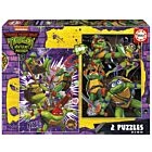 Puzzle 2x500 Pcs Ninja Turtles