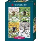 Puzzle 2000 Pcs Blachon, 4 Seasons