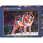 Puzzle 1000 Pcs Precious Animals, Night Wolf
