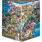 Puzzle 2000 Pcs Berman, Go Camping!